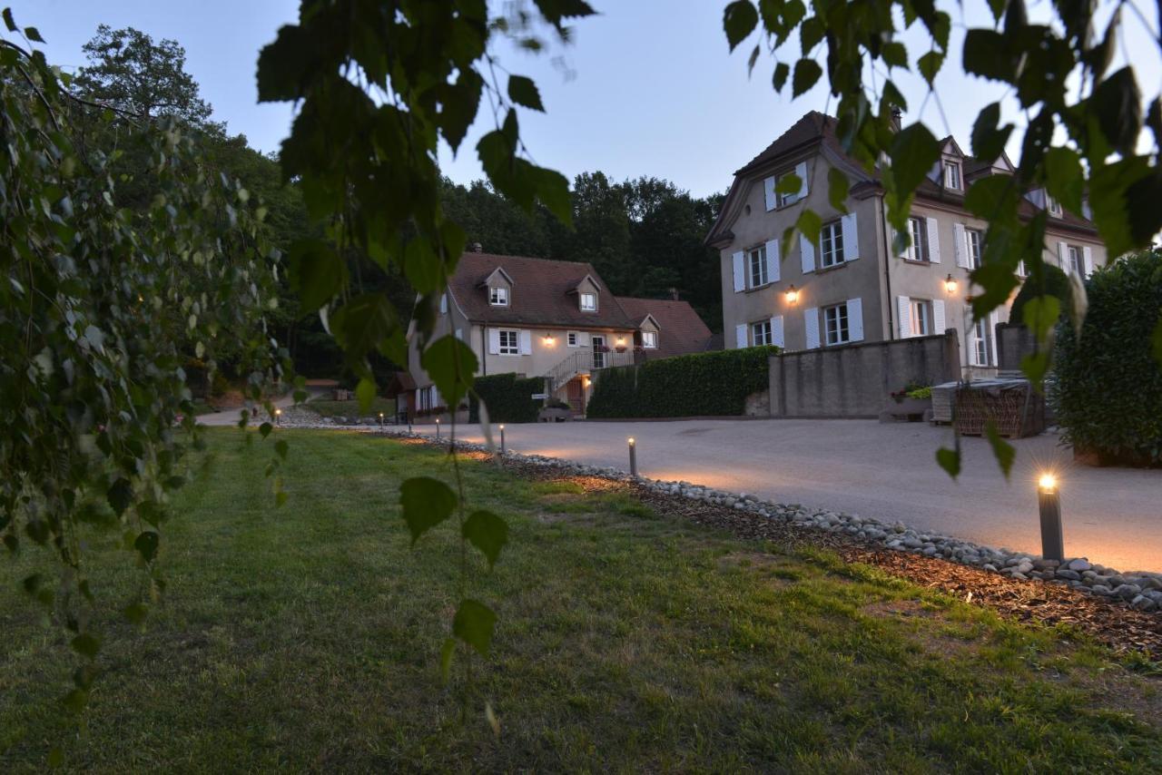 Maison d'Hôtes Les Jardins de Madeleine Bernardvillé Exterior foto