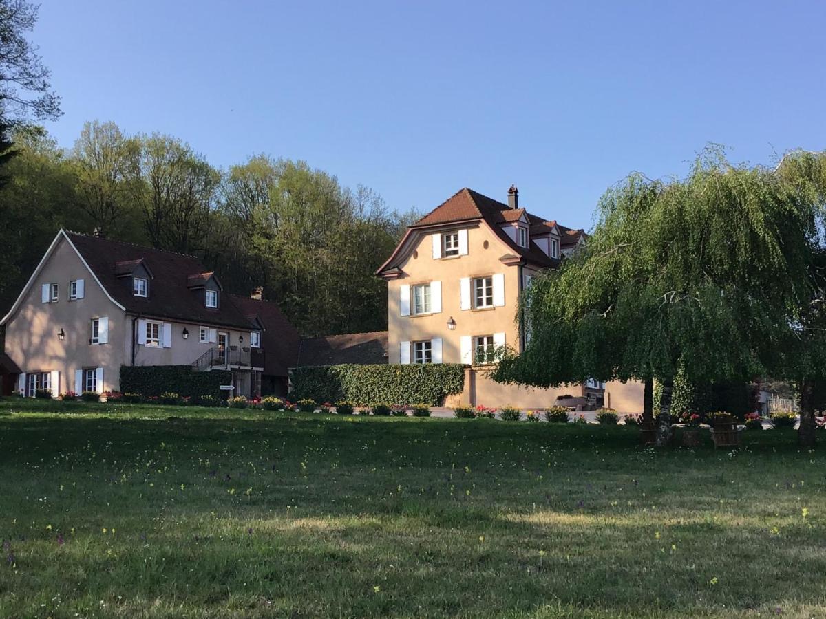 Maison d'Hôtes Les Jardins de Madeleine Bernardvillé Exterior foto